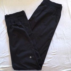 Lululemon Black Track Pants size 6